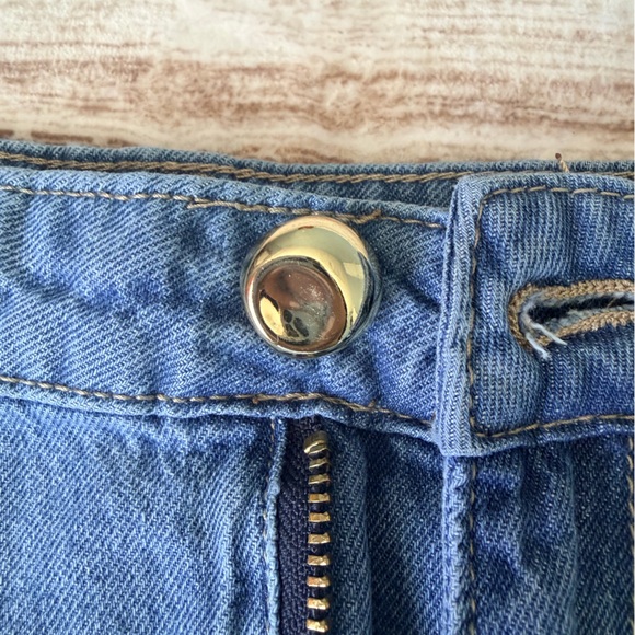 Vigoss extra high rise two tone wide leg jeans sz 29 - Picture 4 of 5